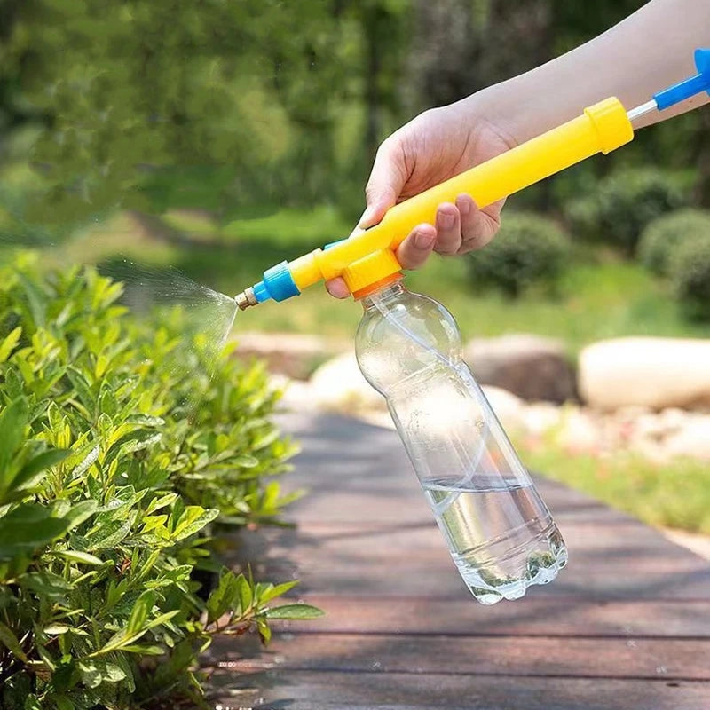 BRTION Adjustable High Pressure Garden Pump Bottle Spray Gun