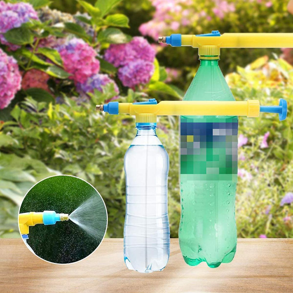 BRTION Adjustable High Pressure Garden Pump Bottle Spray Gun