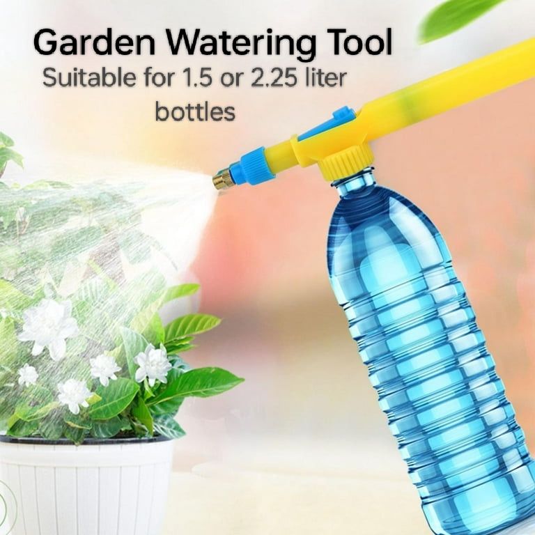 BRTION Adjustable High Pressure Garden Pump Bottle Spray Gun